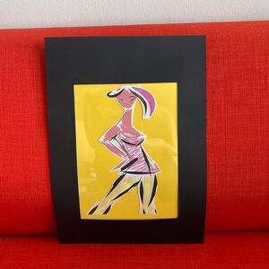 Handmade digital art mixed medium cutout from my book illustration on amazon